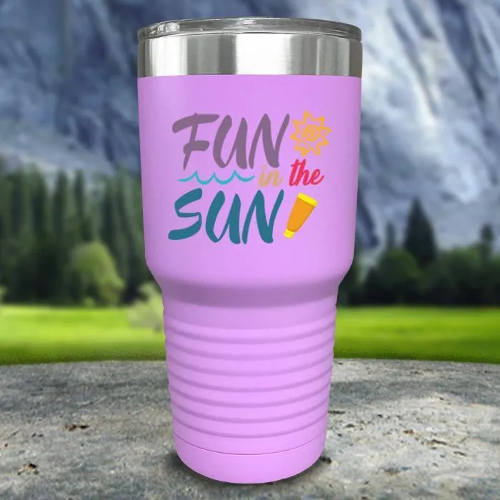 Fun In The Sun Color Printed Tumblers