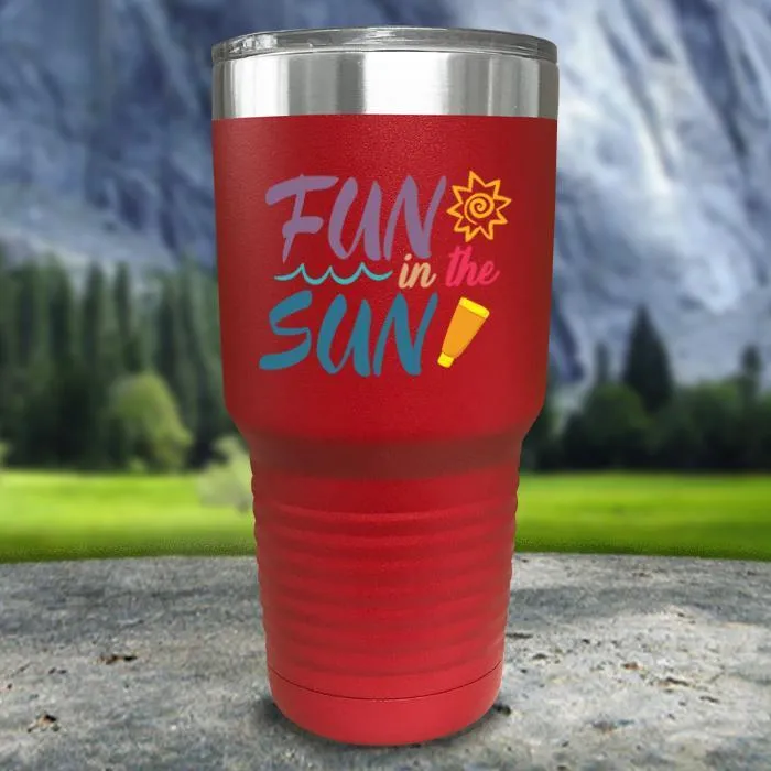 Fun In The Sun Color Printed Tumblers
