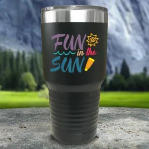 Fun In The Sun Color Printed Tumblers