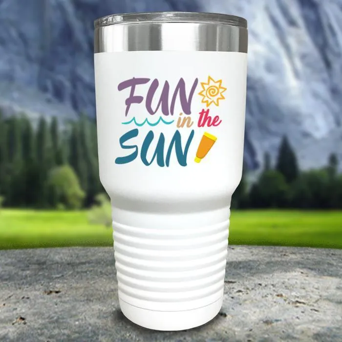 Fun In The Sun Color Printed Tumblers