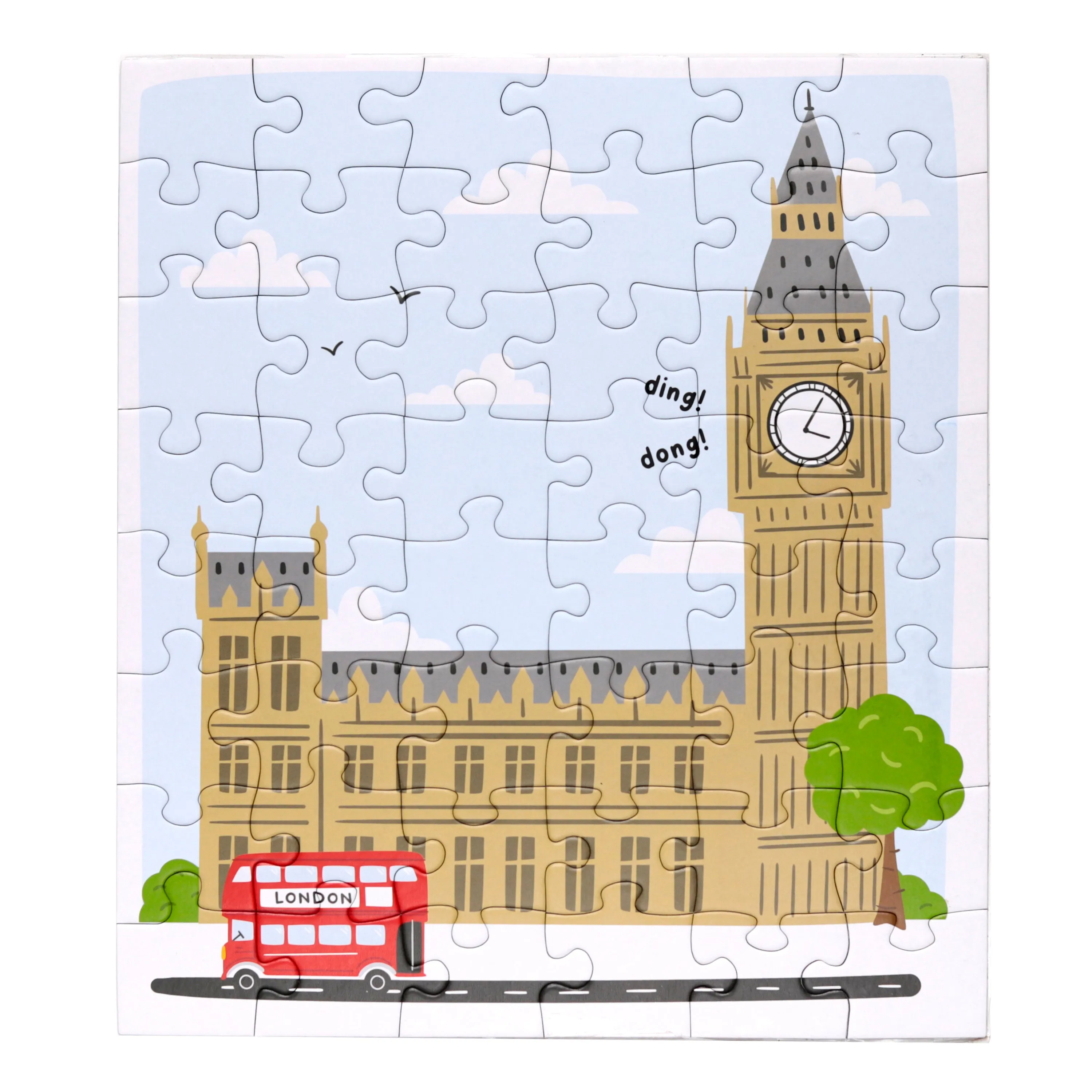 Fun Kids London Icons 3D Puzzle