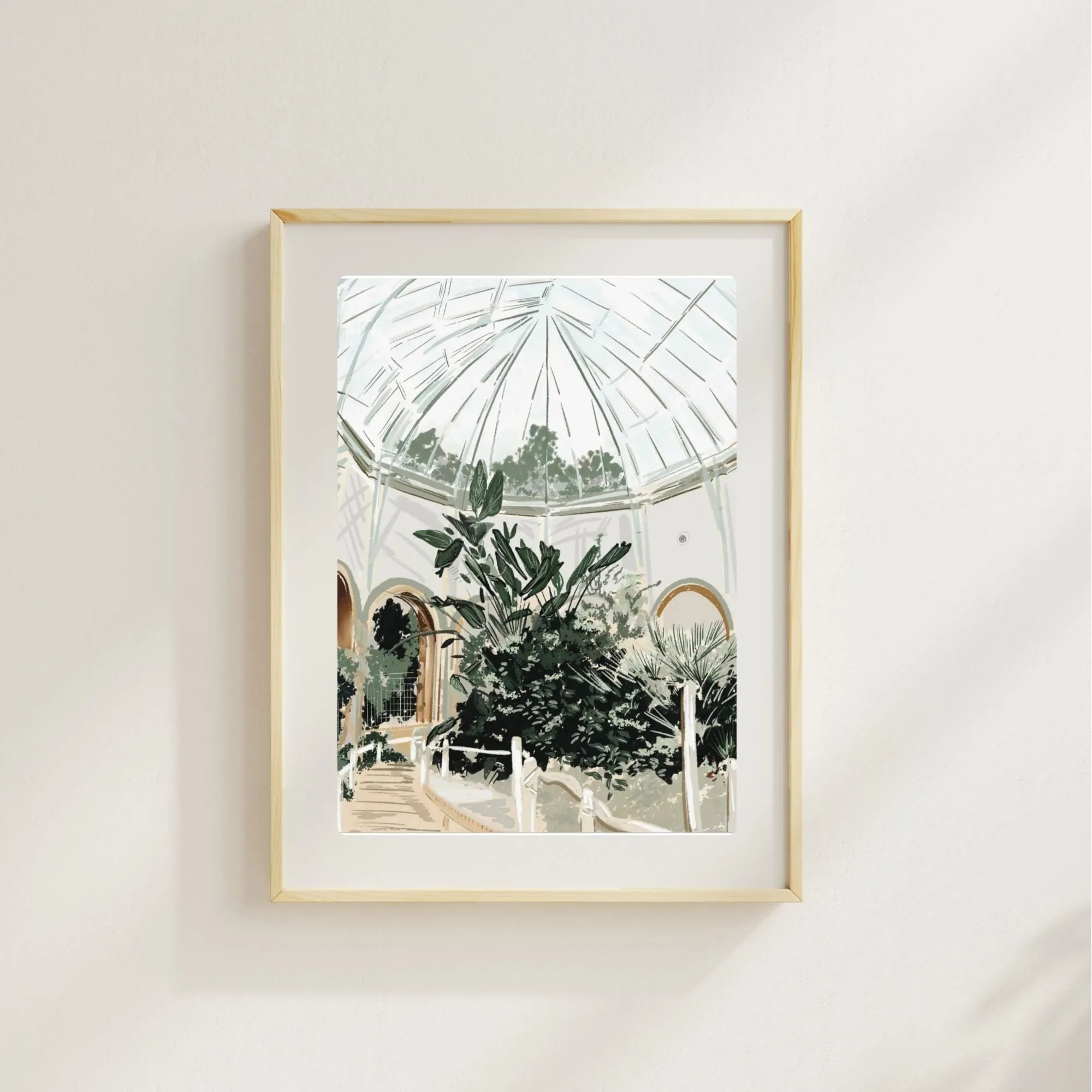 GARDEN WALK - Art Print