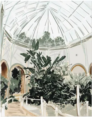 GARDEN WALK - Art Print