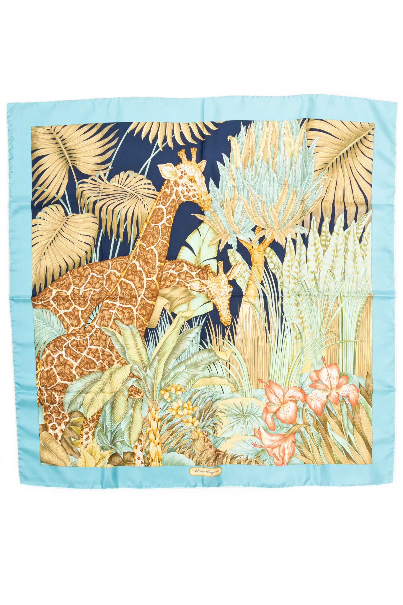 Giraffe Blossom Jungle Scarf