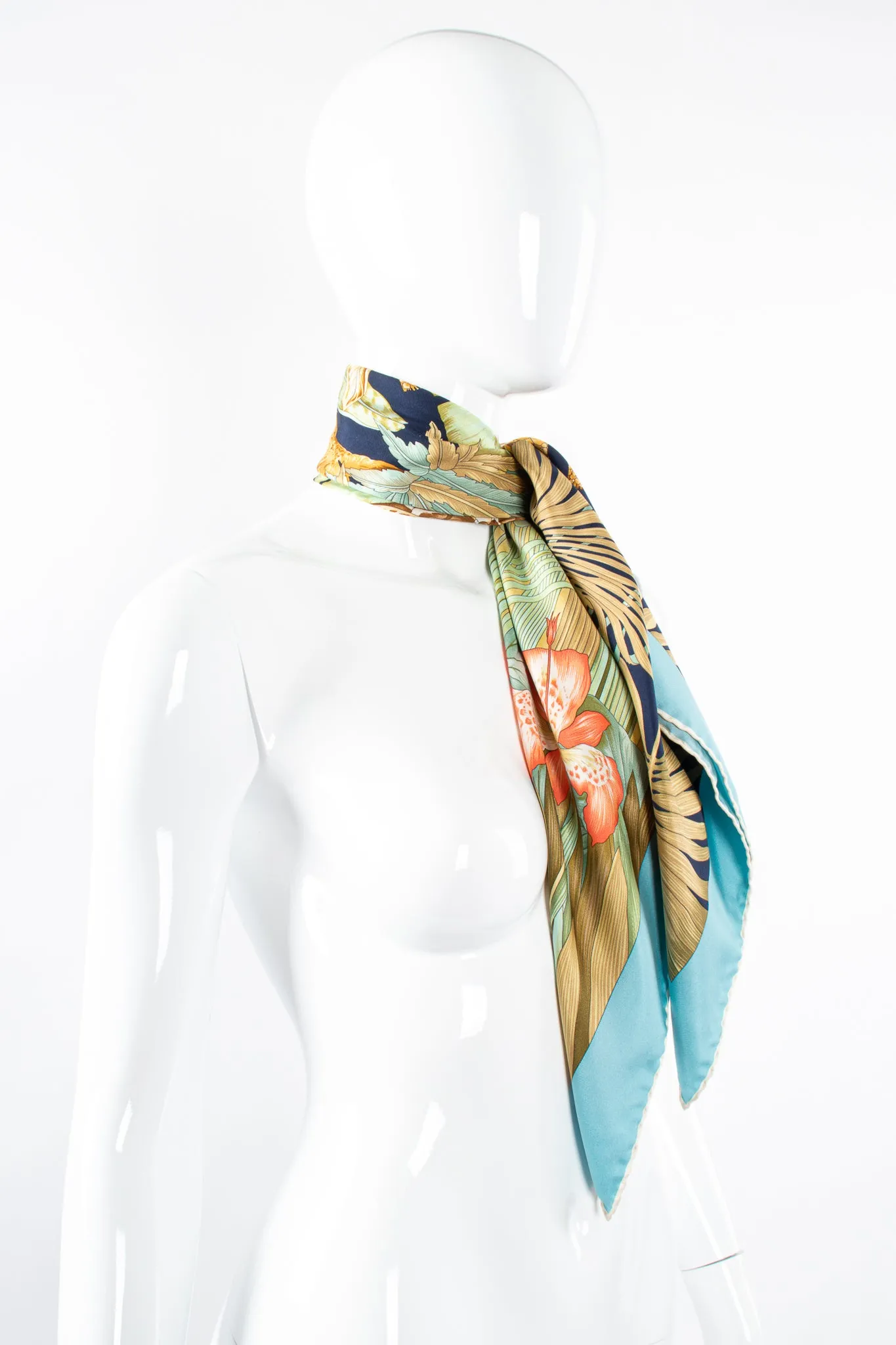 Giraffe Blossom Jungle Scarf