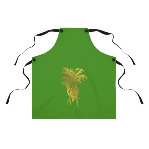 Golden Pine Apple Apron