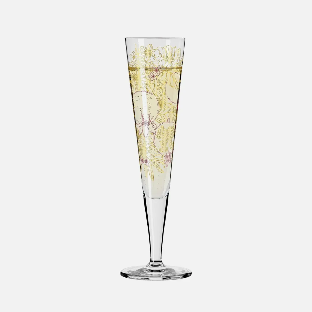 GoldNight Champagne Glass - Maggie Enterrios