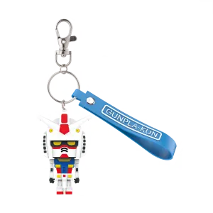 Gunpla-Kun 3D Rubber Mascot Keychain