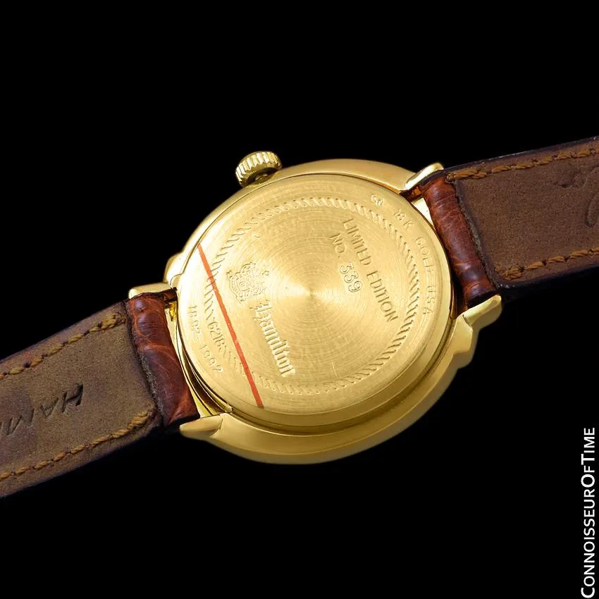 Hamilton Spur Limited Edition Mens Watch - 18K Gold