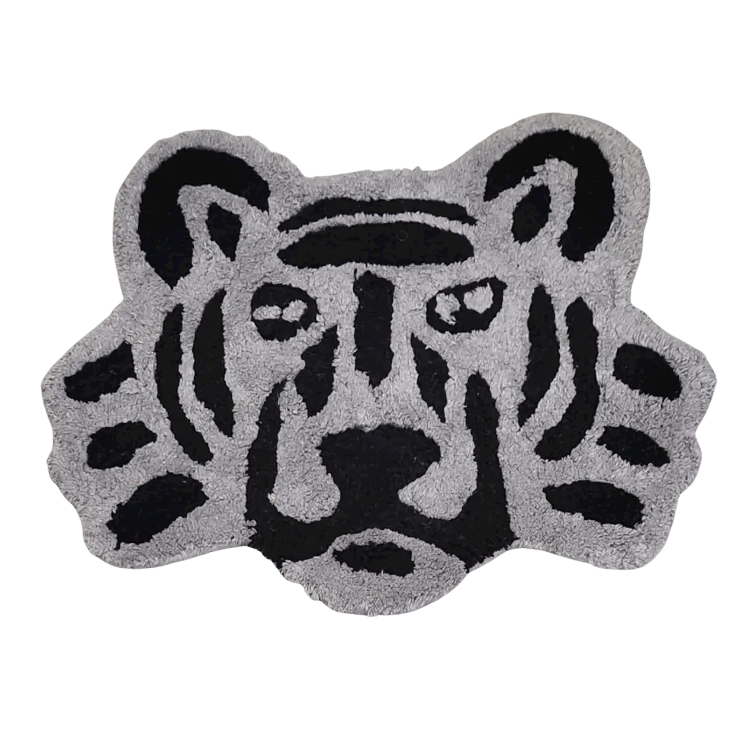 Handmade Cotton Lion Face Shaped Bath Mat