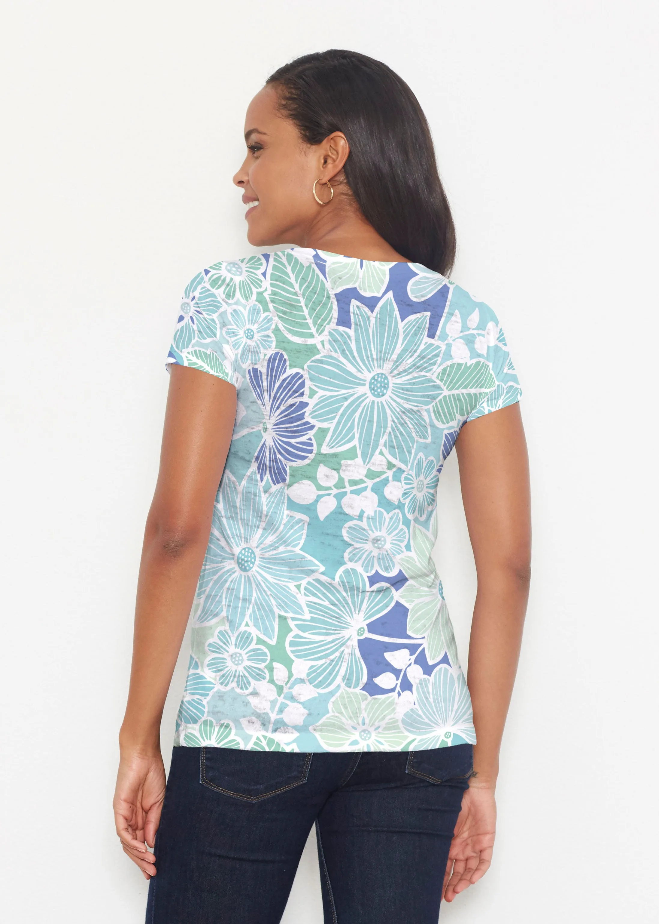 Hawaii Isles (13609) ~ Short Sleeve Scoop Shirt