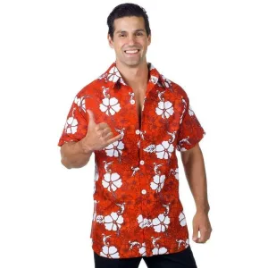 Hawaiian Shirt Red