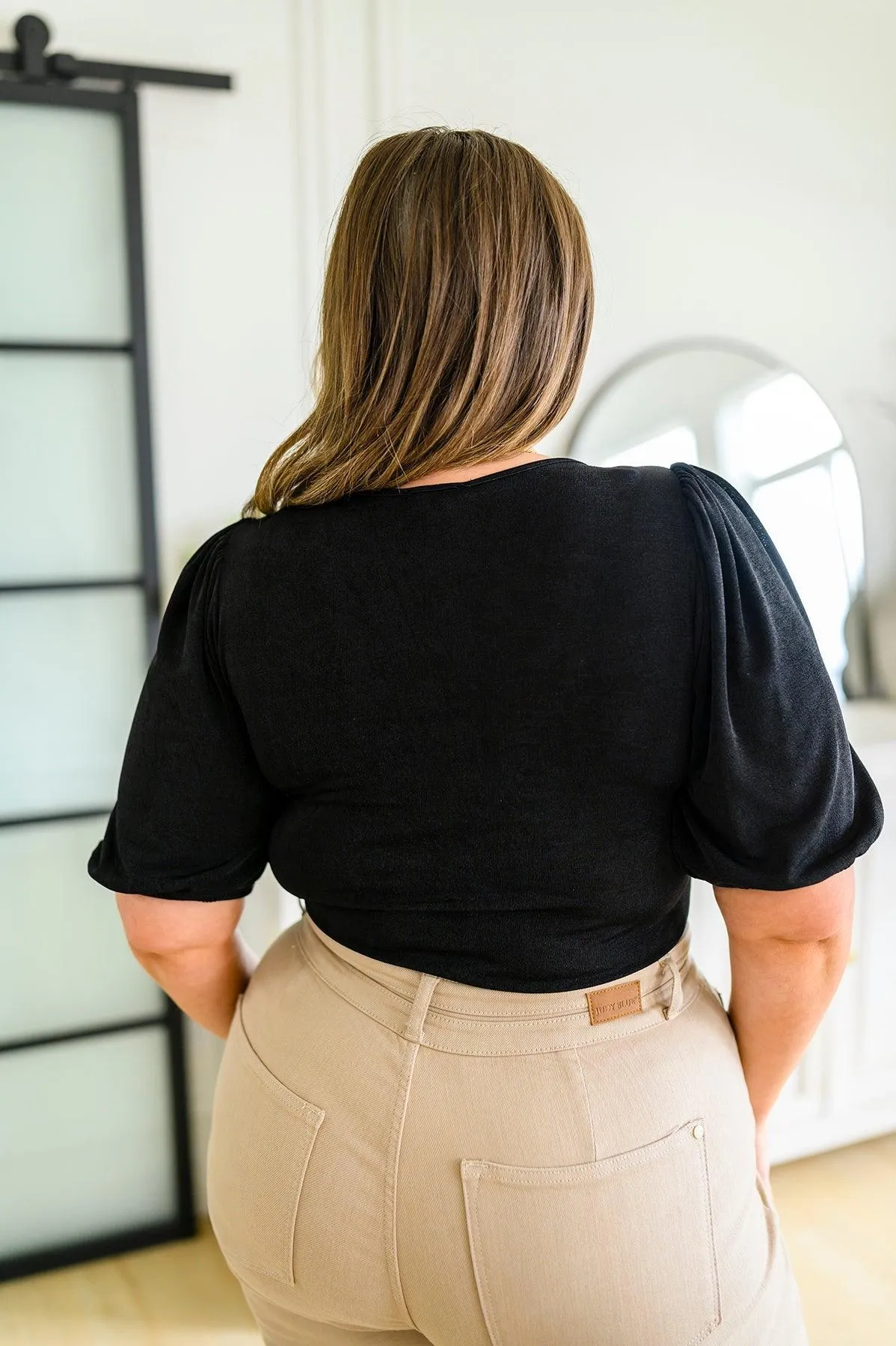 Hazel Blues® |  A Total Vision Square Neck Bodysuit