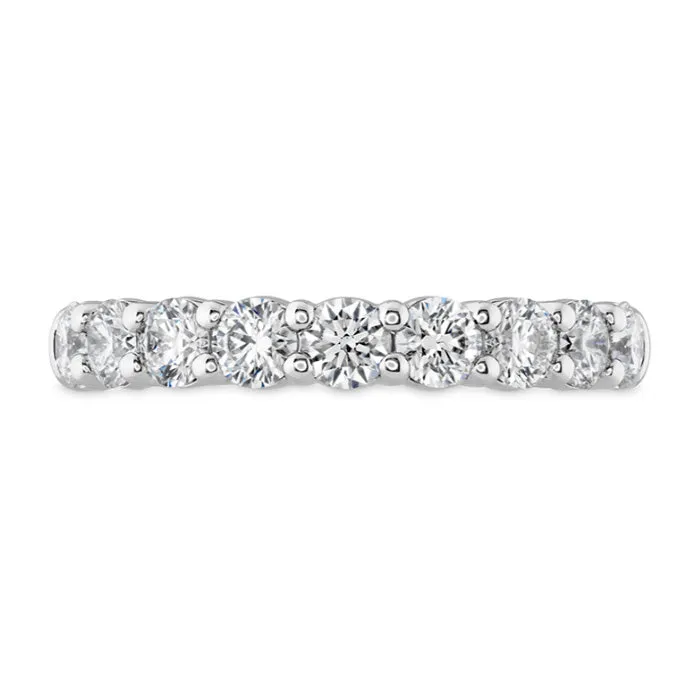Hearts On Fire .94-1.04CTW Signature 9-Stone Band in 18K White Gold