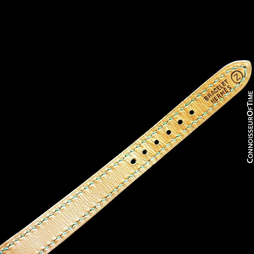 Hermes Meteore Ladies Two-Tone Luxury Watch - Stainless Steel & Solid 18K Gold