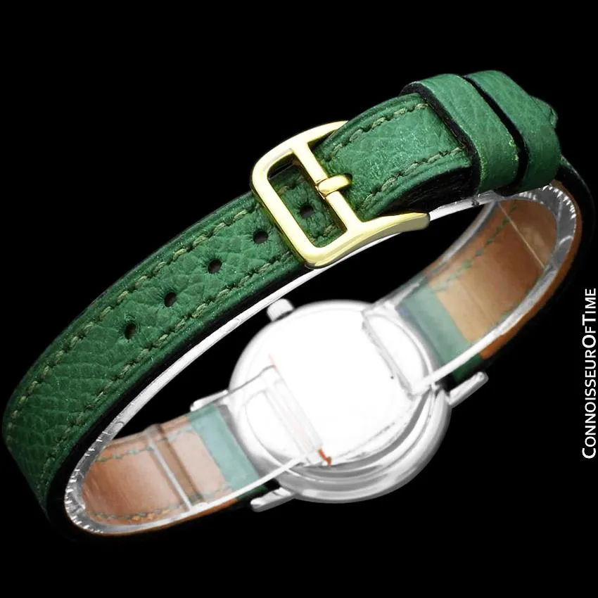 Hermes Meteore Ladies Two-Tone Luxury Watch - Stainless Steel & Solid 18K Gold