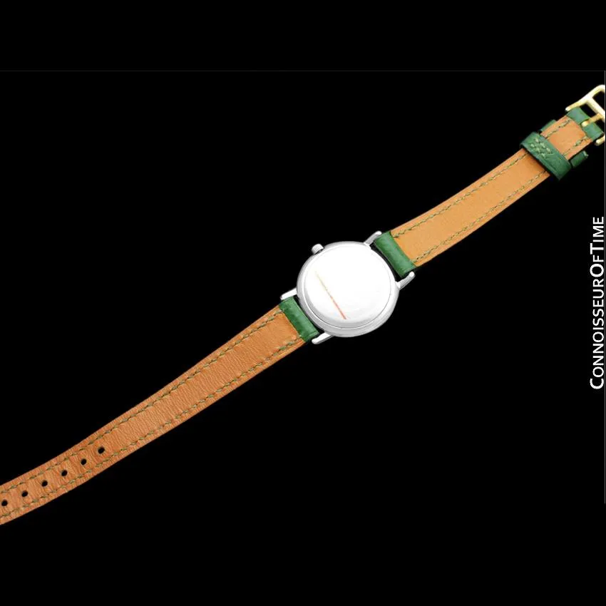 Hermes Meteore Ladies Two-Tone Luxury Watch - Stainless Steel & Solid 18K Gold