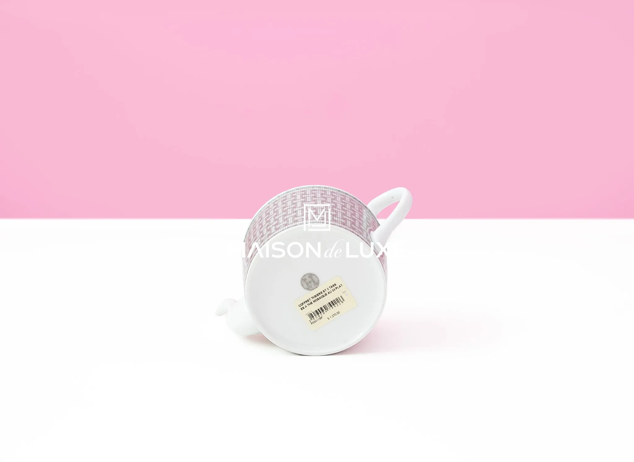 Hermes Mosaique au 24 Platinum Tea Set