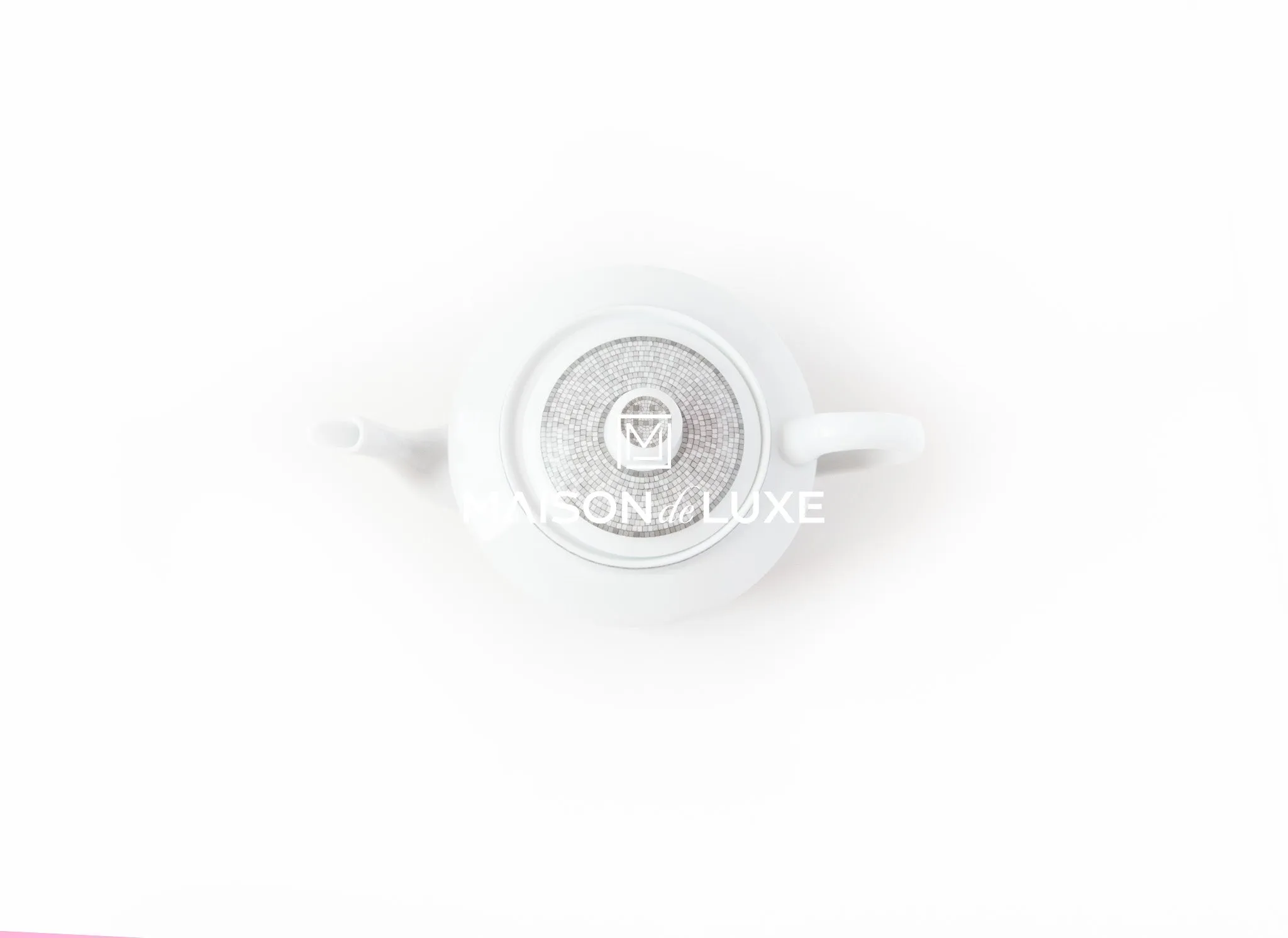 Hermes Mosaique au 24 Platinum Tea Set