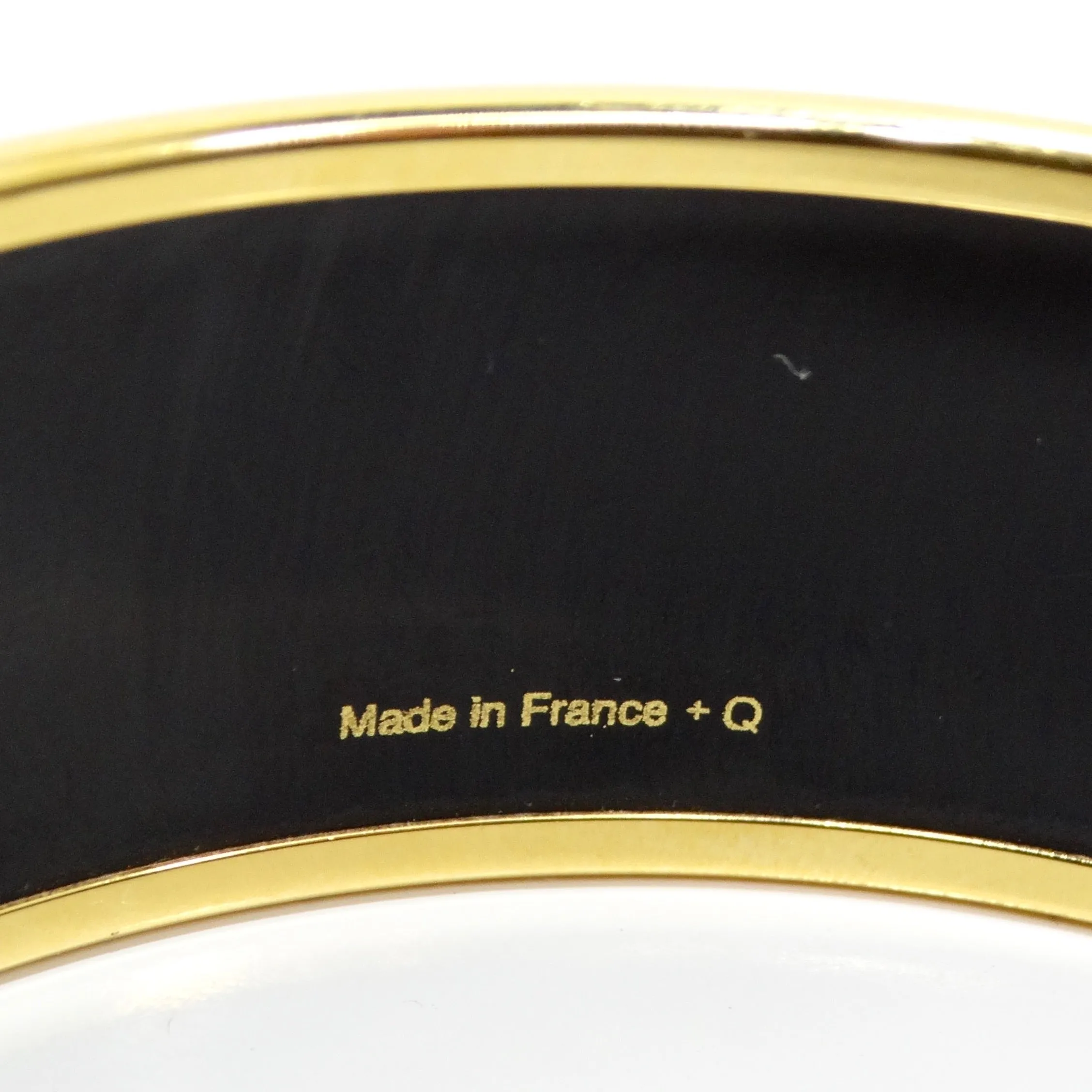 Hermes Vintage Enamel Buckle Bracelet