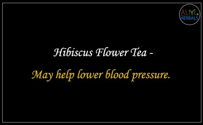 Hibiscus Flower Tea