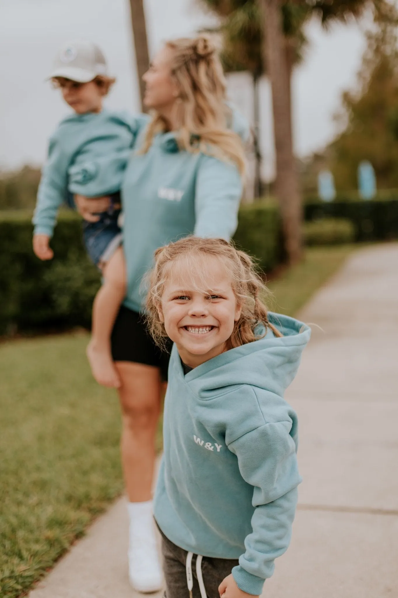 HOODIE MAINE (ADULTE) -BLEU OCÉAN-