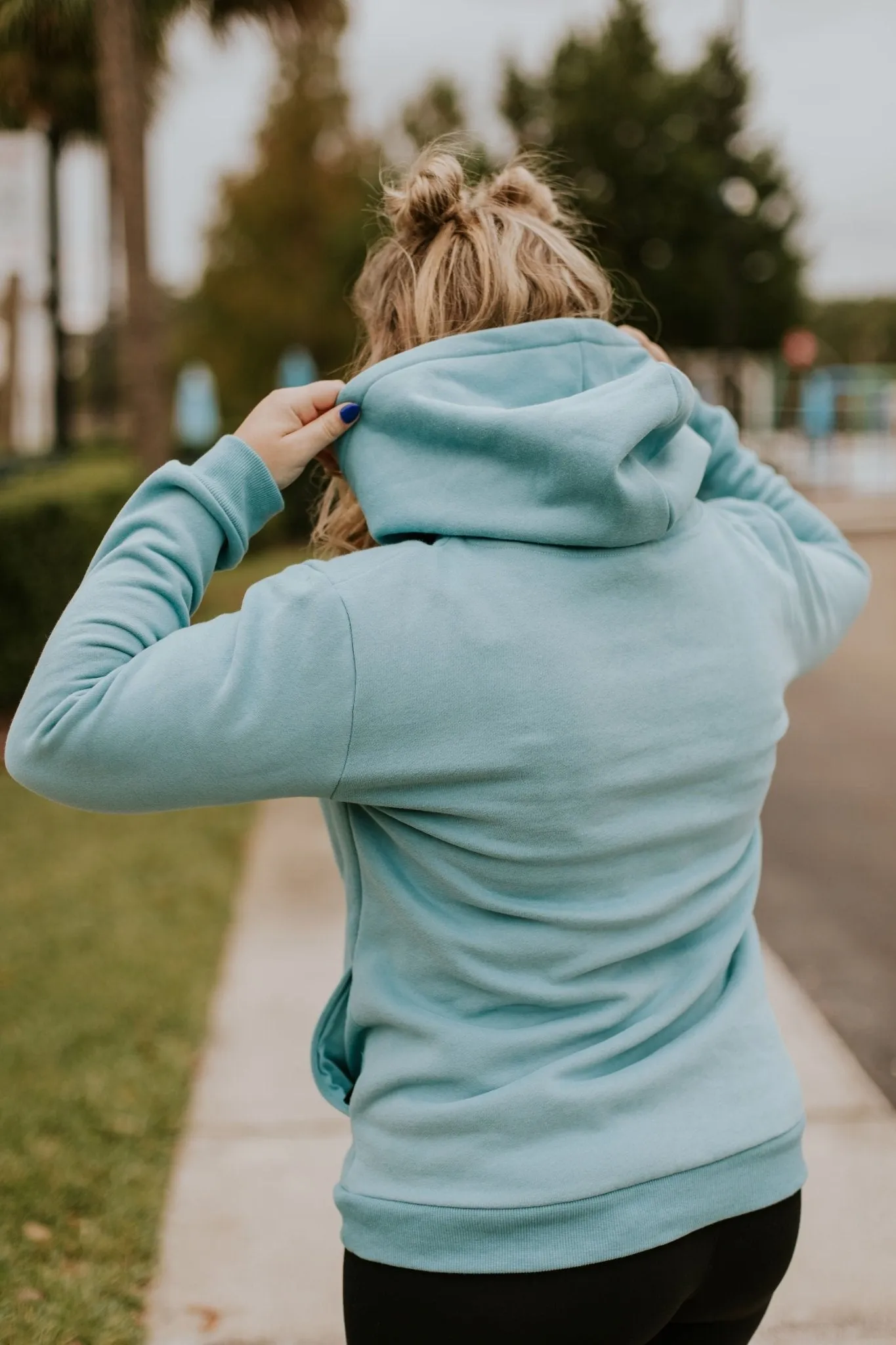 HOODIE MAINE (ADULTE) -BLEU OCÉAN-