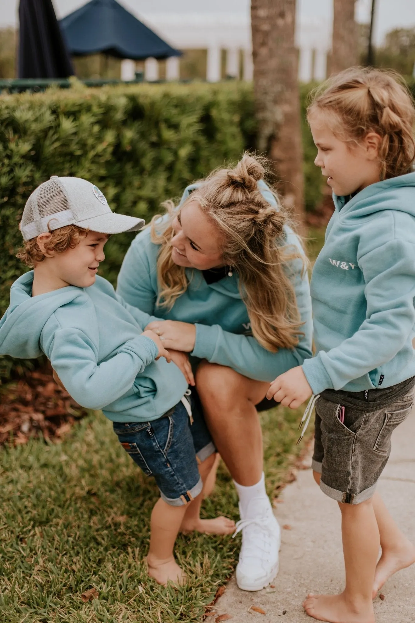HOODIE MAINE (ADULTE) -BLEU OCÉAN-