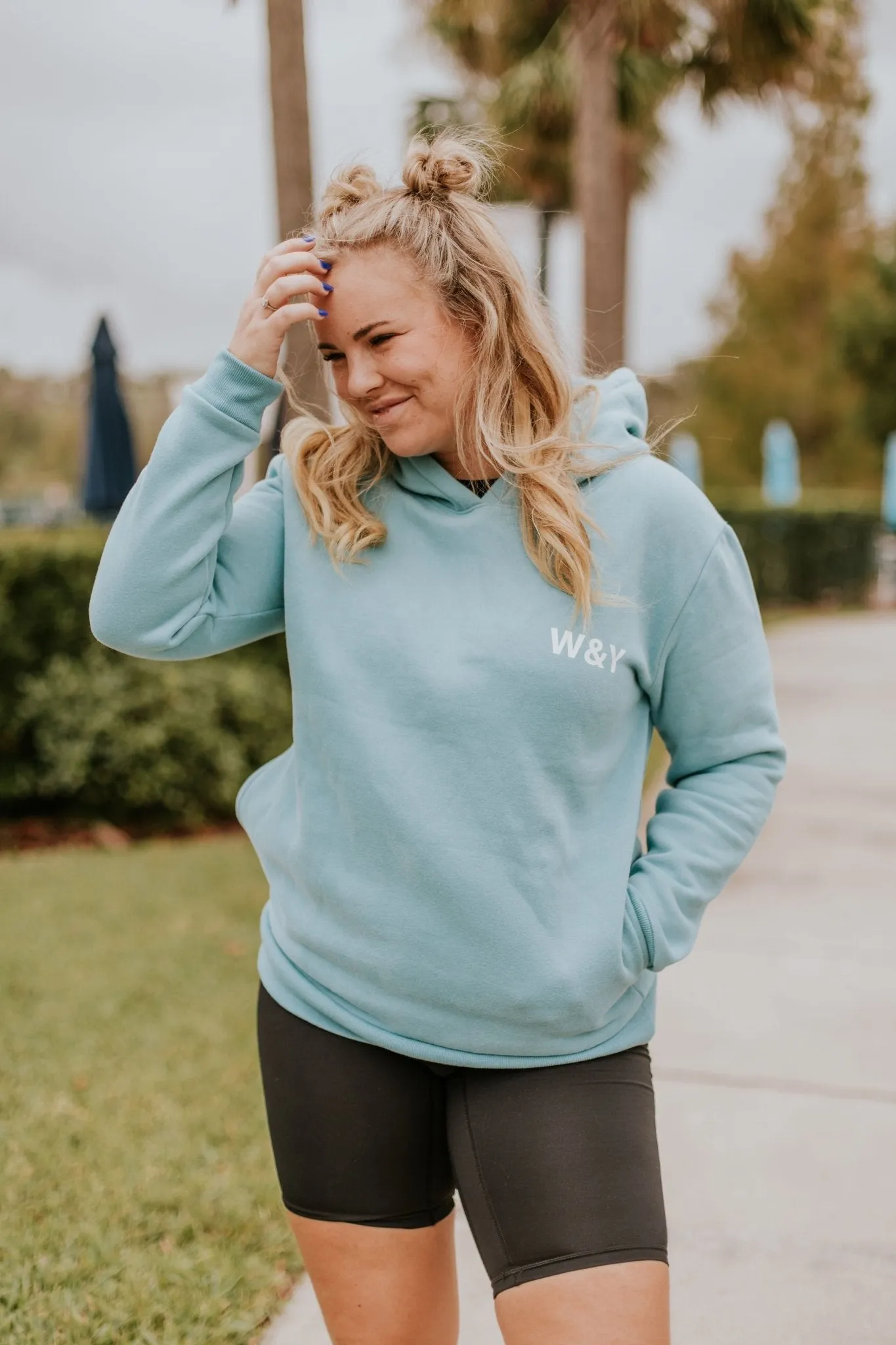 HOODIE MAINE (ADULTE) -BLEU OCÉAN-