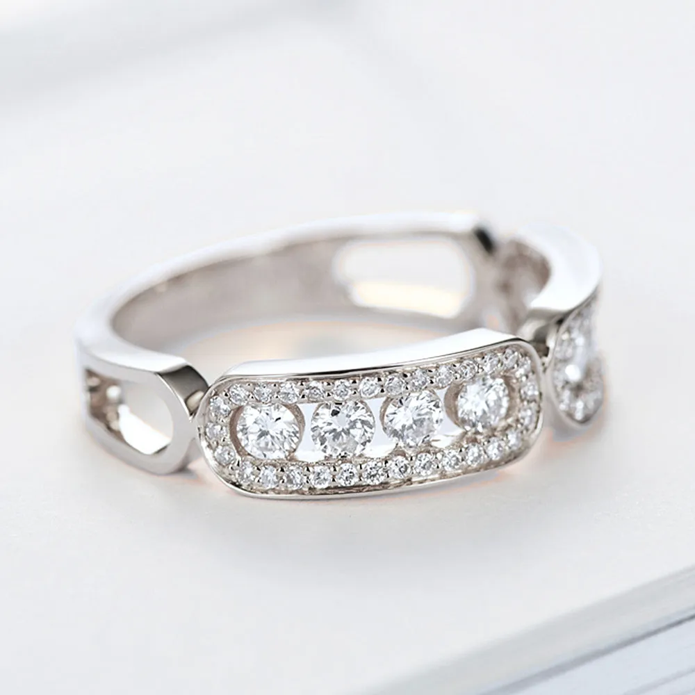 HX Solid Gold Special Diamond Wedding Ring