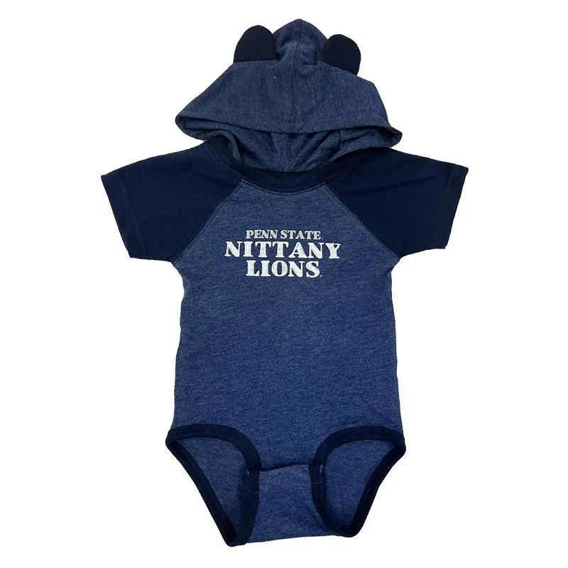 Infant Hooded Onesie with Ears