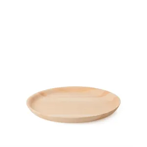Japanese Cypress Plate L - 8.9x.8in | 22x2cm (ØxH) (109)