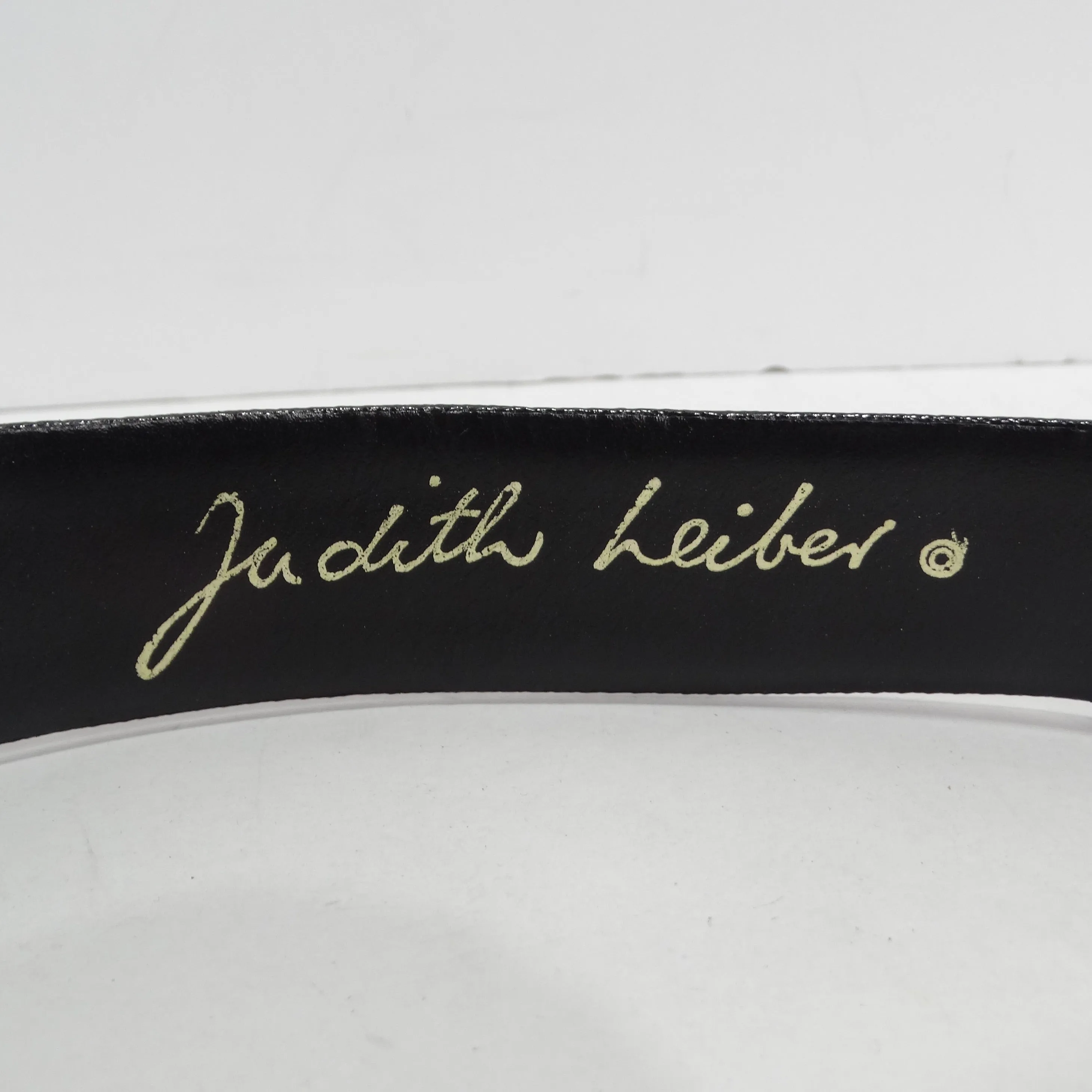 Judith Leiber 1980s Swarovski Teddy Bear Belt