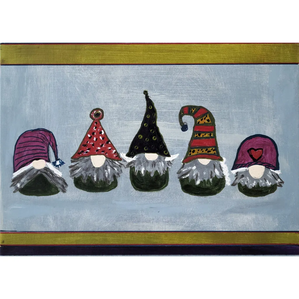Just Gnoming Around - Artful Greeting Card