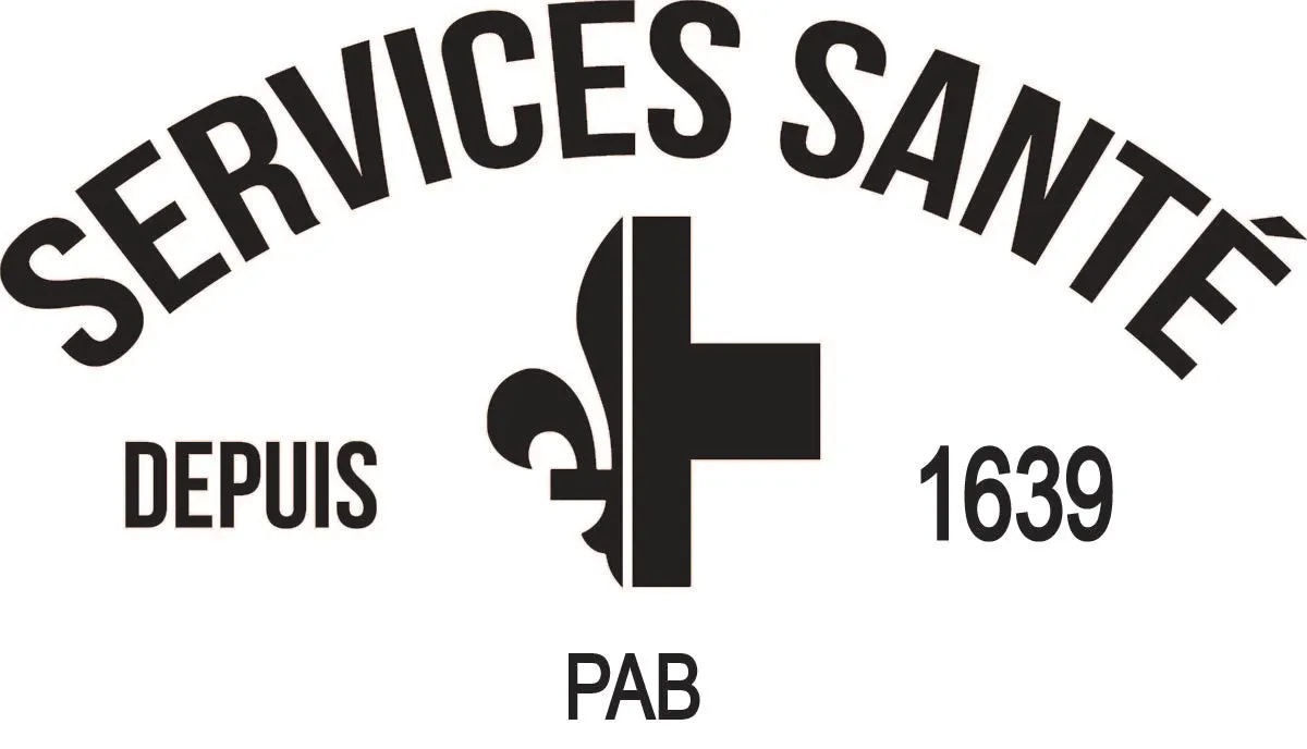 Kangourou unisexe noir  - Service Santé