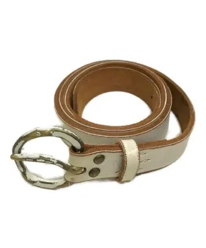Kapital Painted Aged Leather Belt