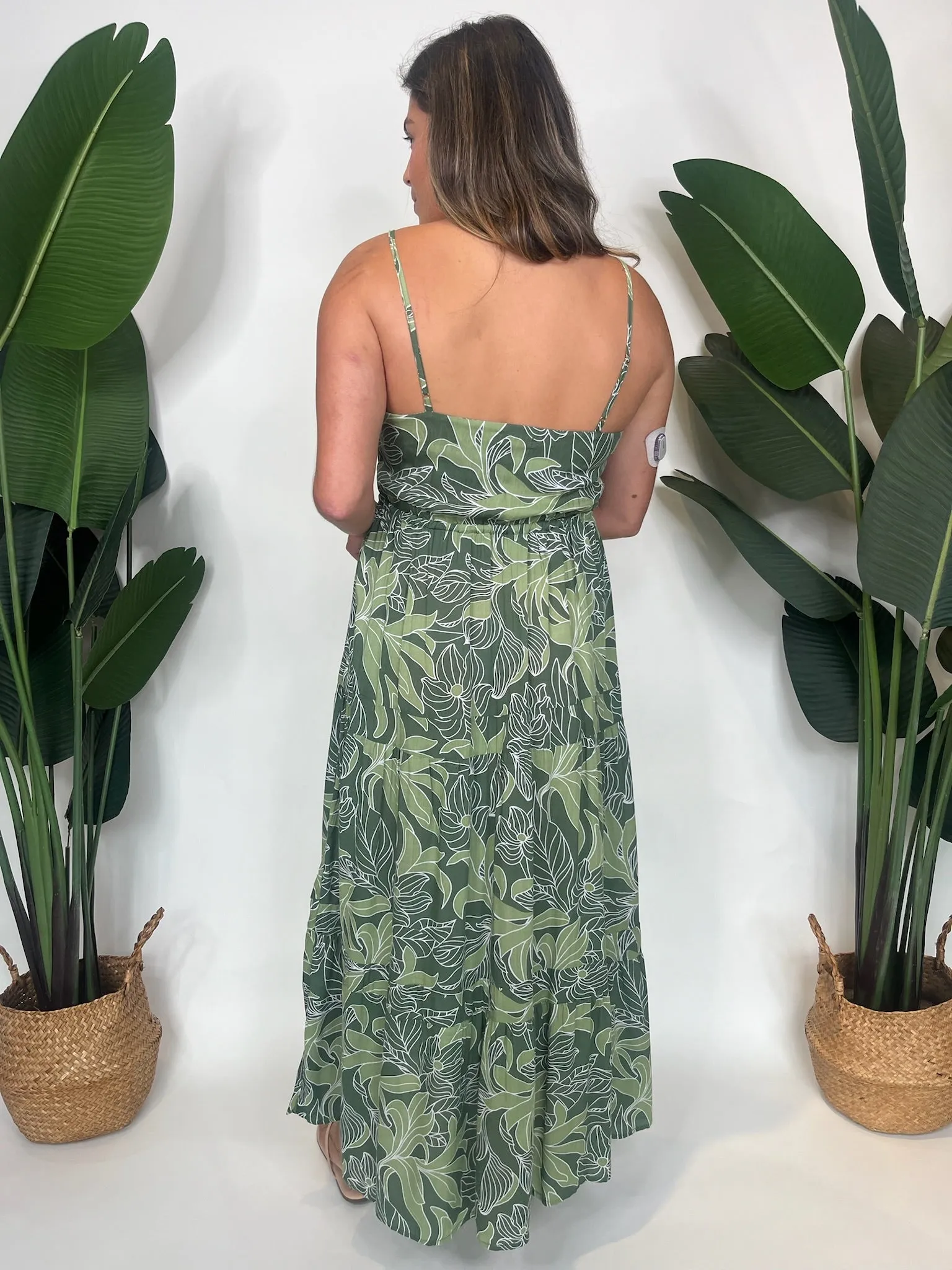Khush Mavie Dress Tropical Green