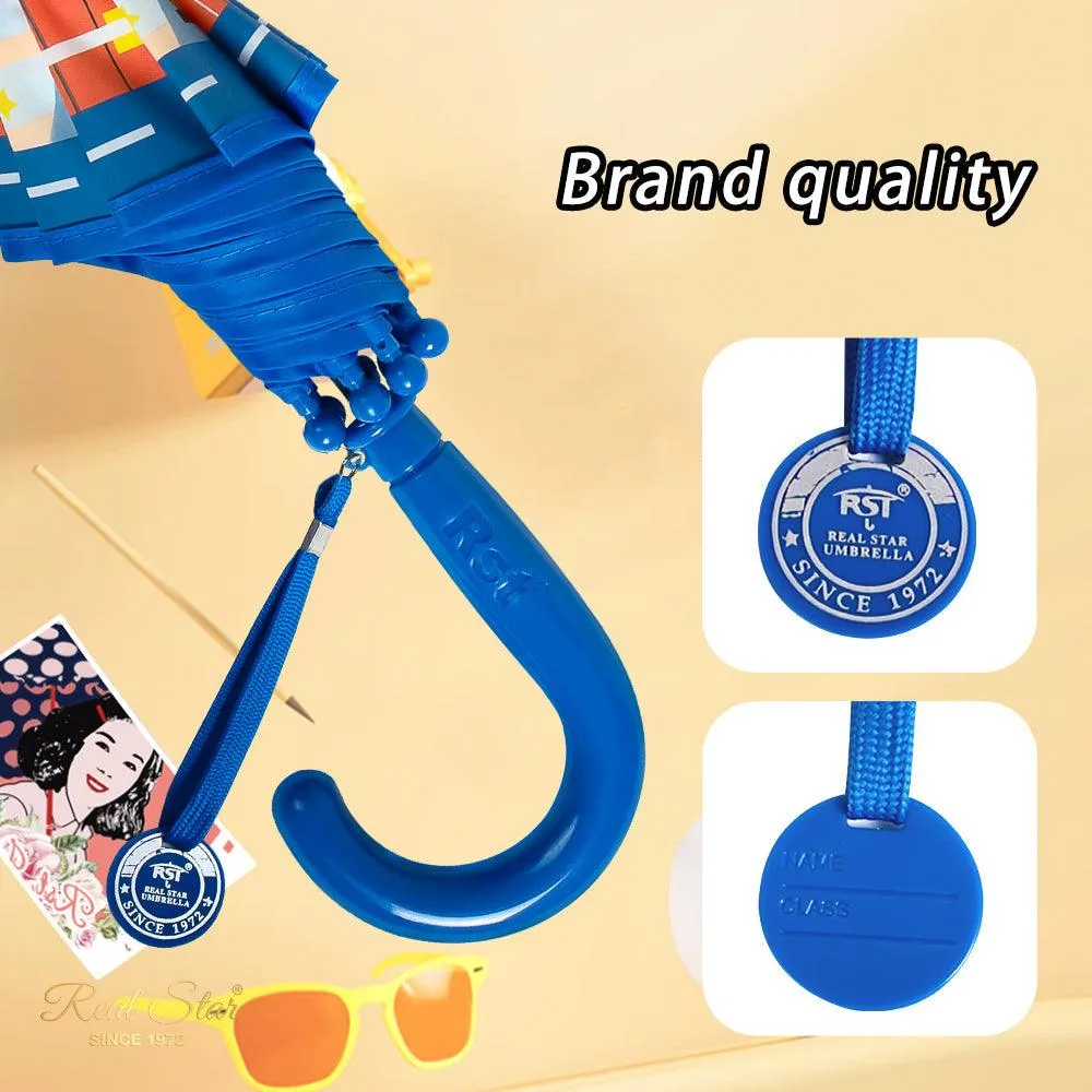 Kids Clear Dome Umbrella with Fun Animal Prints