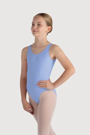 L0828G - Bloch Overture Odetta Sleeveless Pleat Girls Leotard