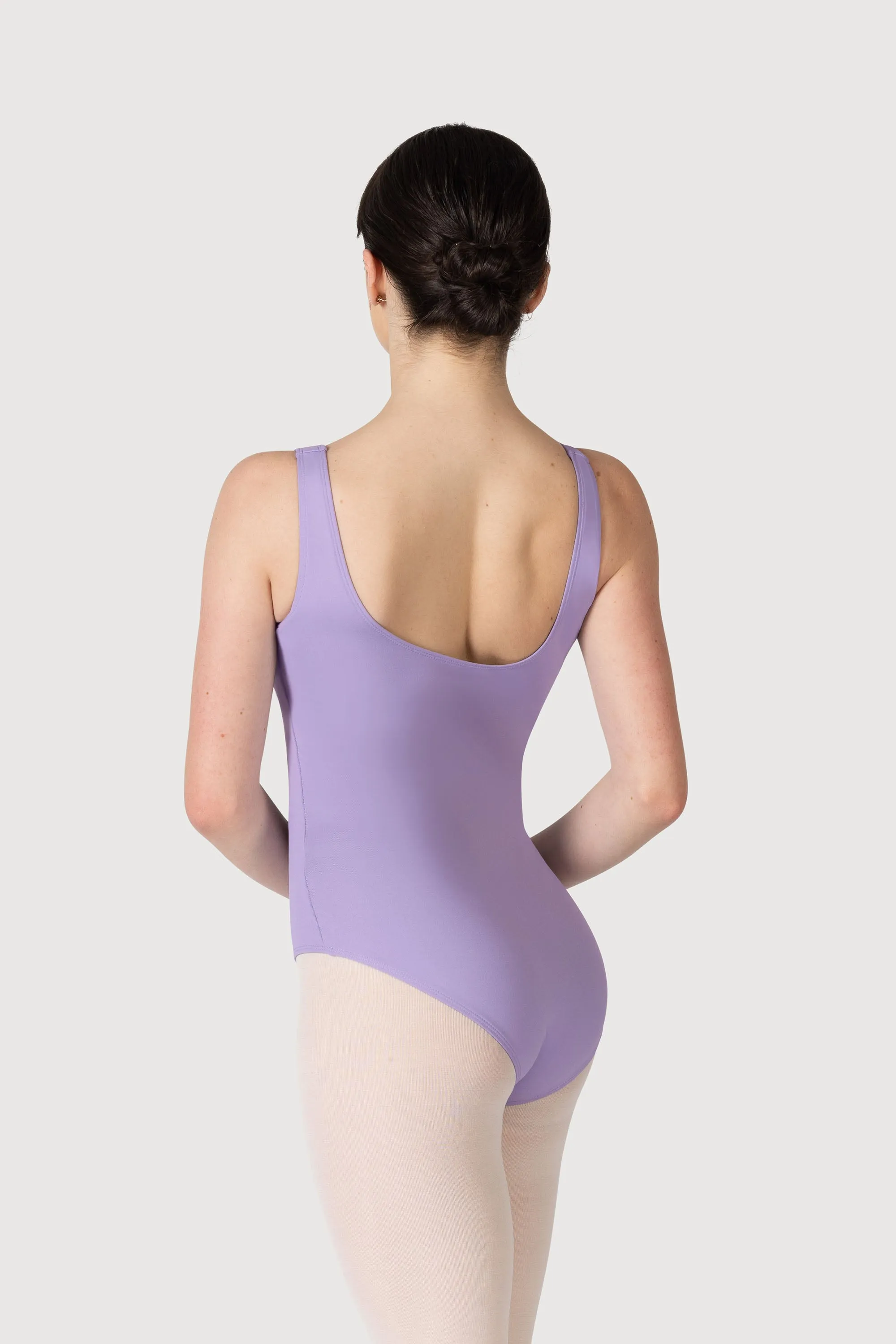 L0828L - Bloch Overture Odetta Sleeveless Pleat Womens Leotard