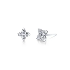 Lafonn Simulated Diamond Trillium Superbloom Earrings E0643CLP