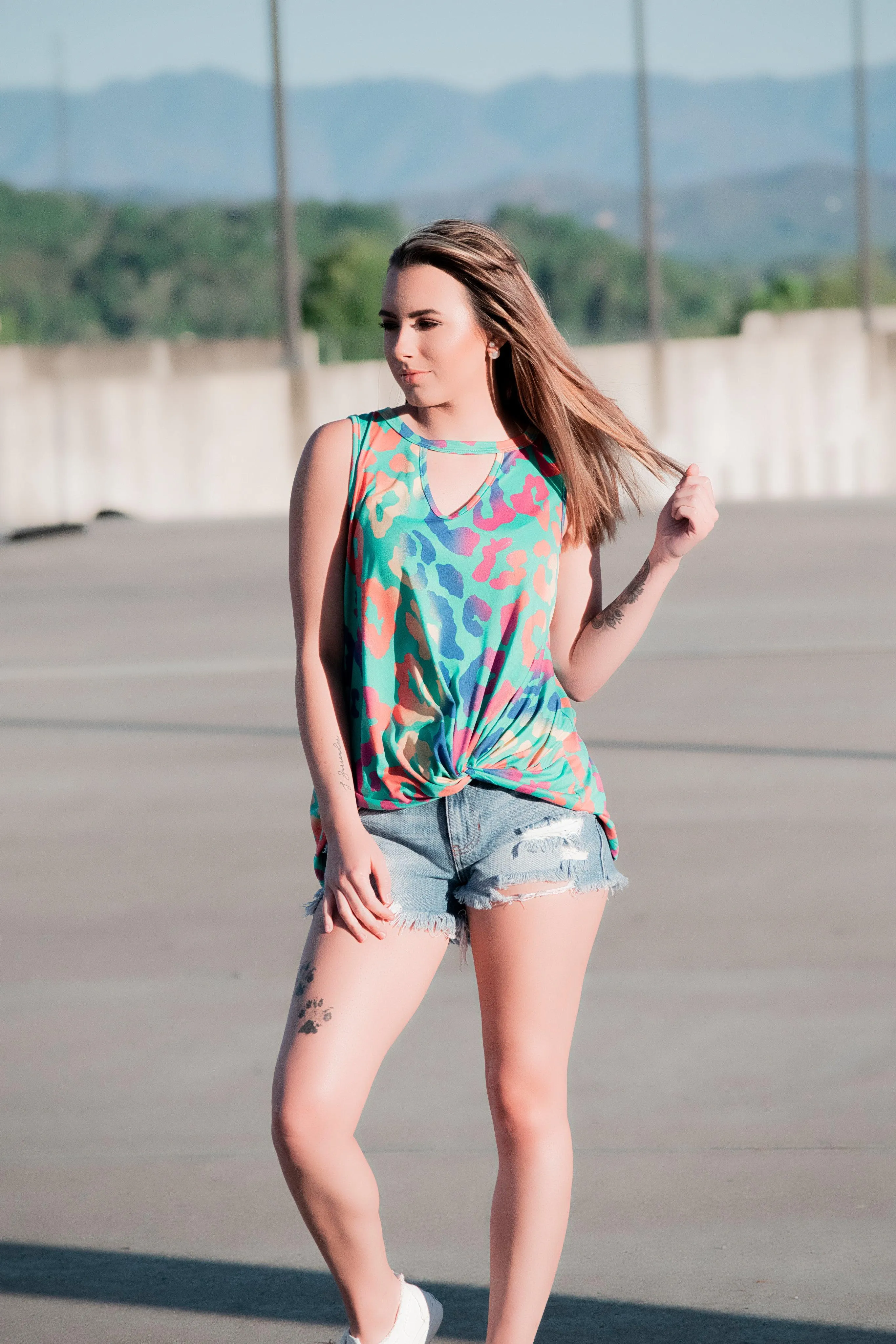 Lisa's Tank- Mint