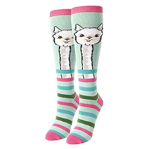 Llama Gifts Funny Llama Gift for Women Friends, Farmer Gift, Animal Lover Gift, Llama Socks, Gift For Her, Gift For Mom