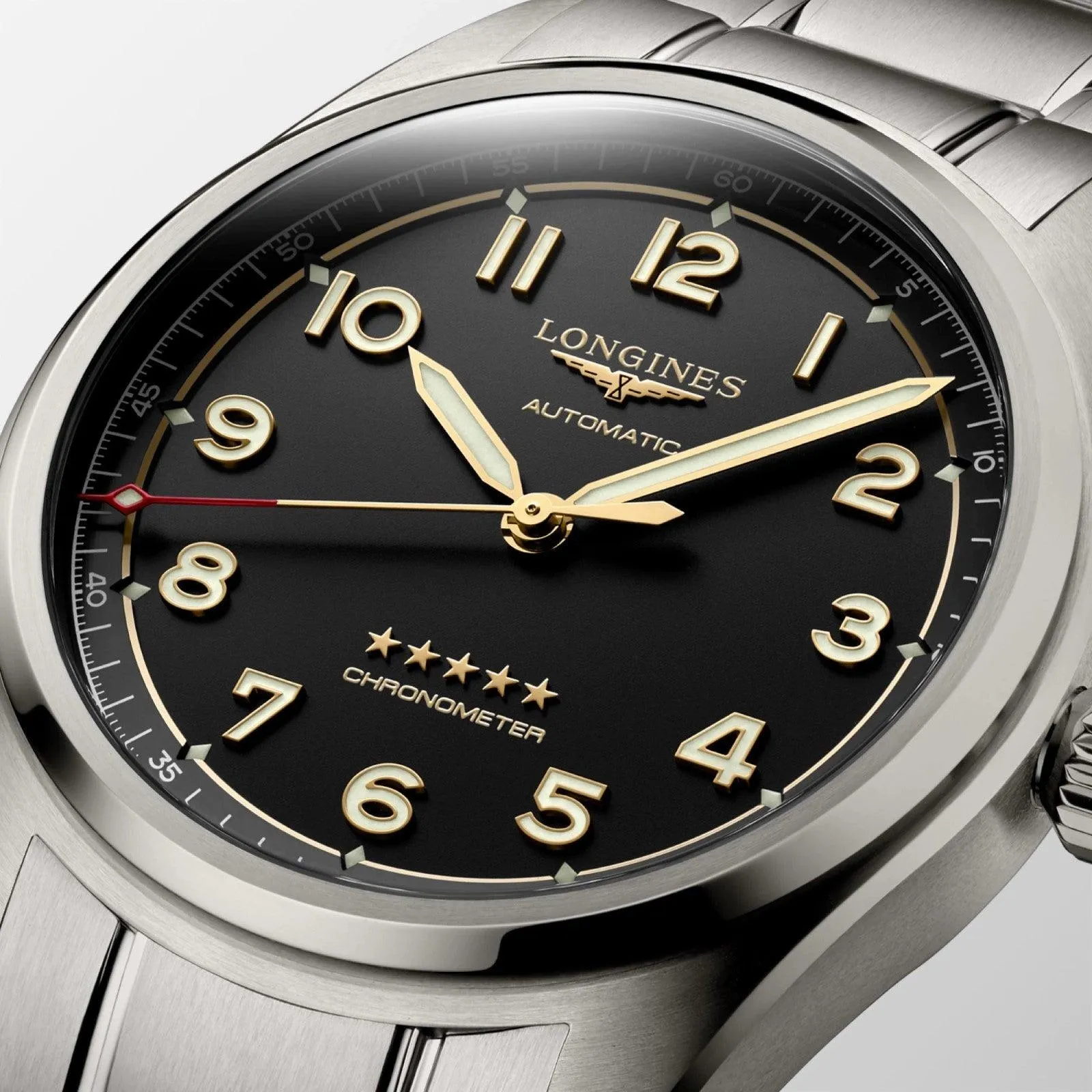 LONGINES SPIRIT 42mm Clock Antiracite Titanium Automatic L3.811.1.53.6