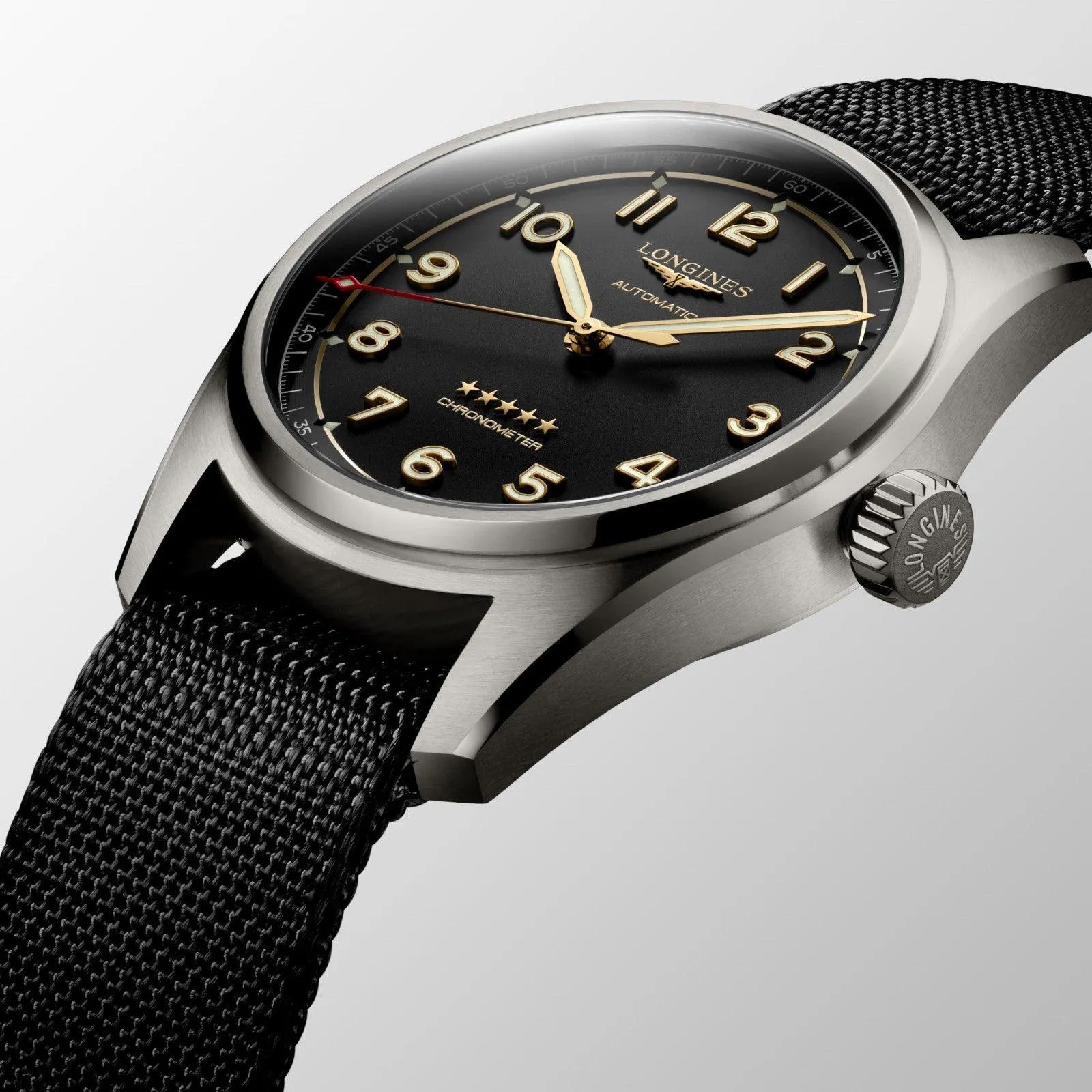 LONGINES SPIRIT WATCH 40MM ANTRACITE AUTOMATIC TITANIO L3.810.1.53.2
