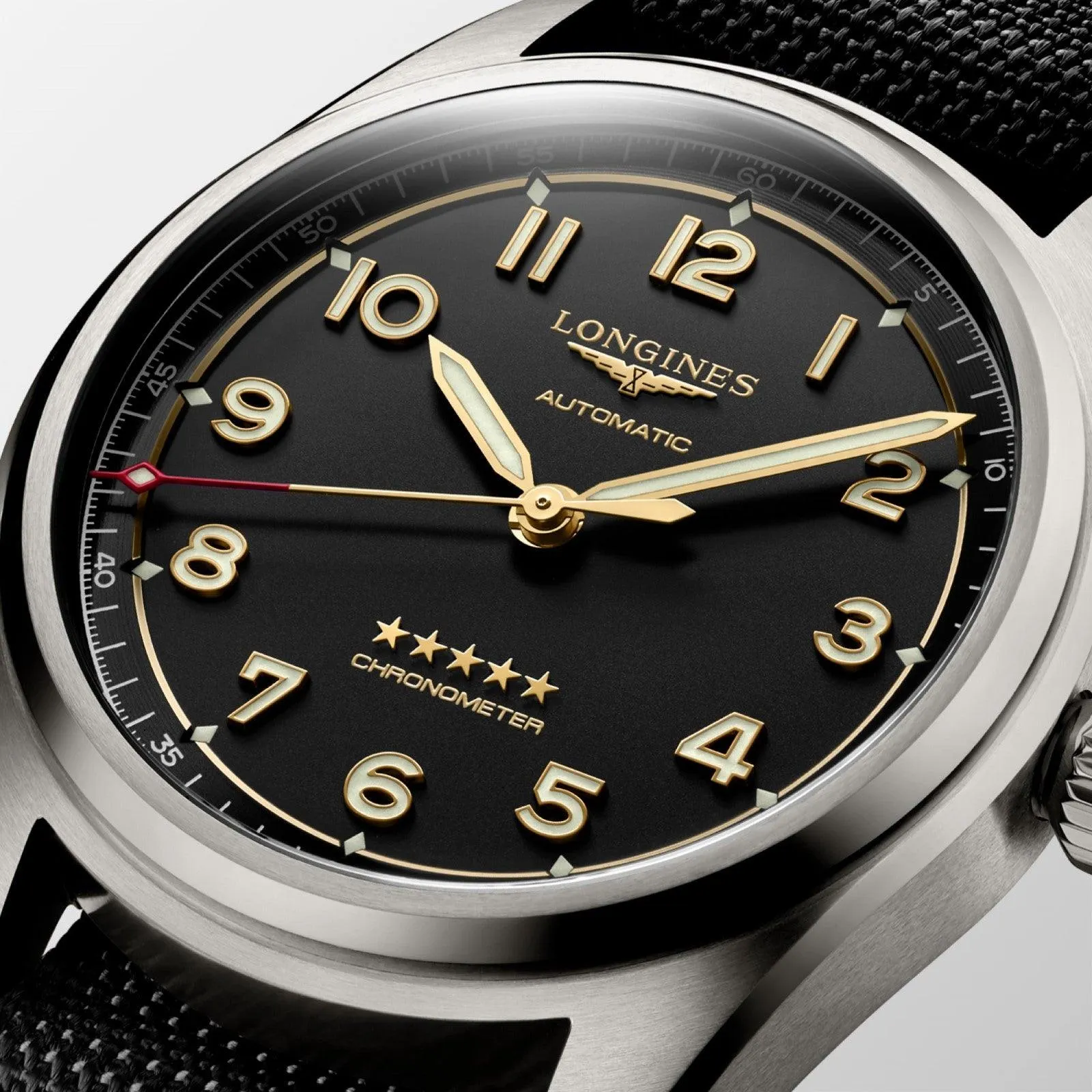 LONGINES SPIRIT WATCH 40MM ANTRACITE AUTOMATIC TITANIO L3.810.1.53.2