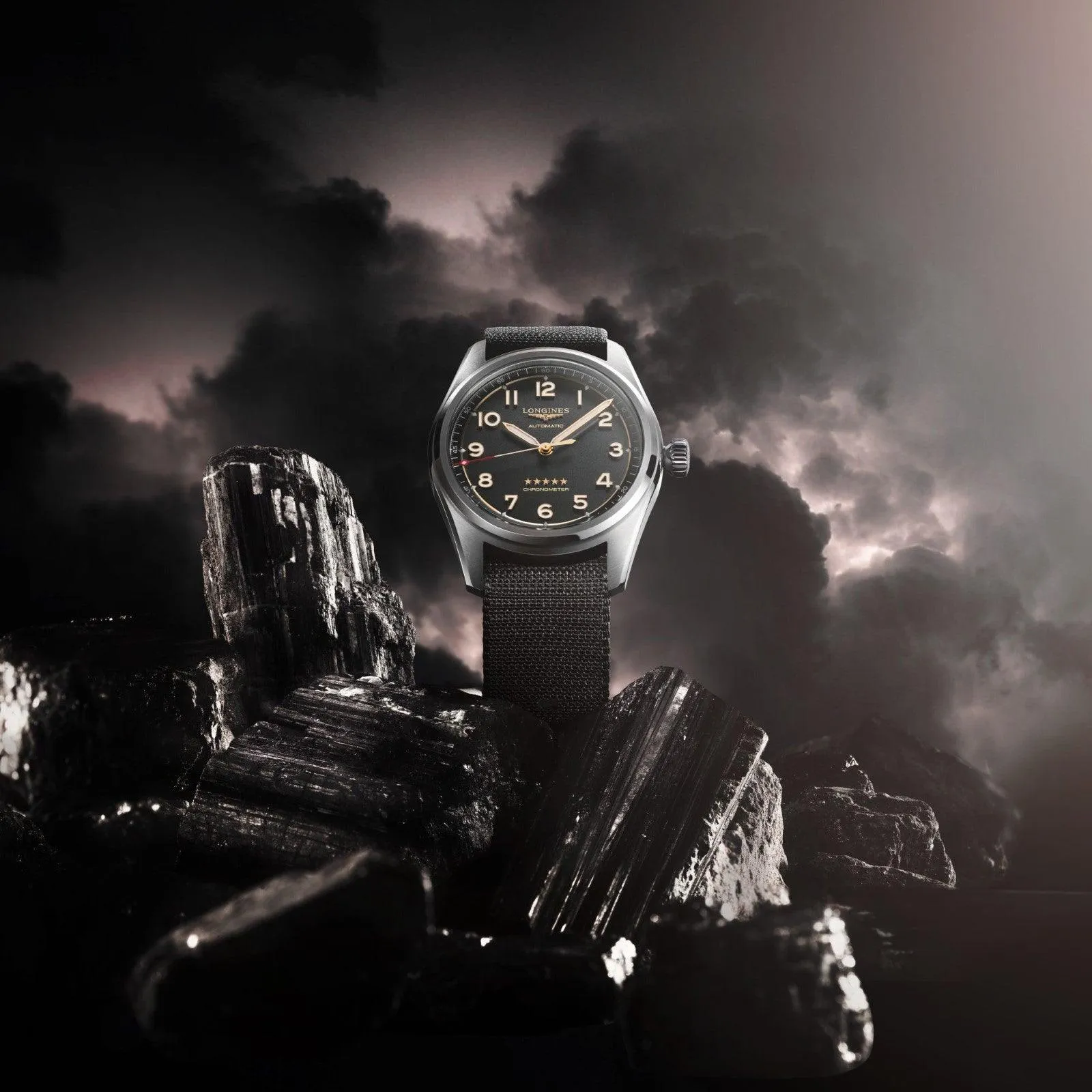 LONGINES SPIRIT WATCH 40MM ANTRACITE AUTOMATIC TITANIO L3.810.1.53.2