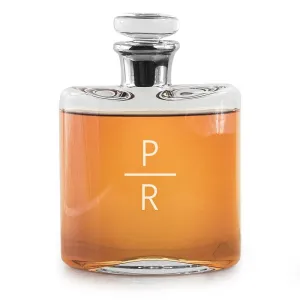 LSA Monogrammed Platinum Necked Decanter
