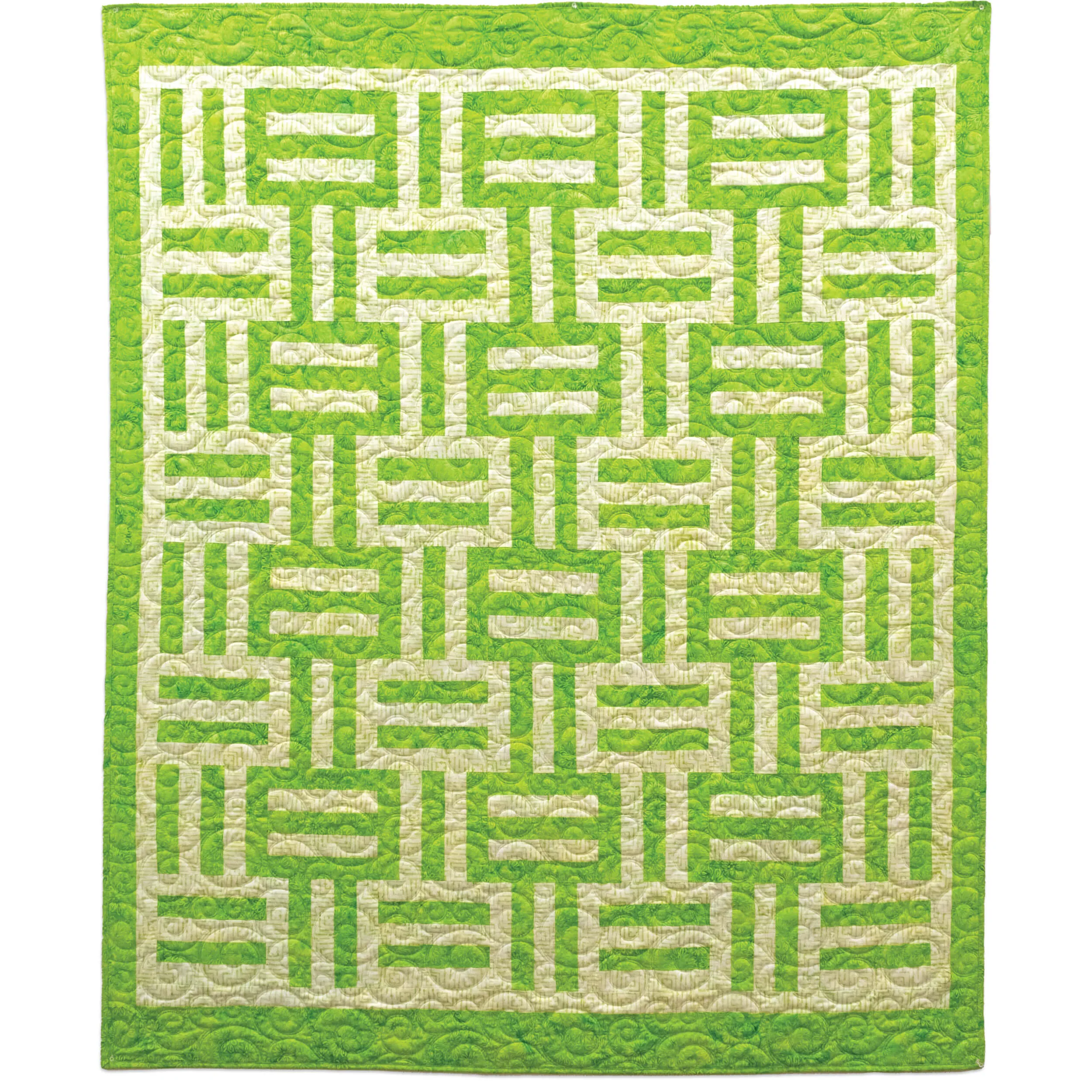 Luscious Lime Batik Quilt Kit