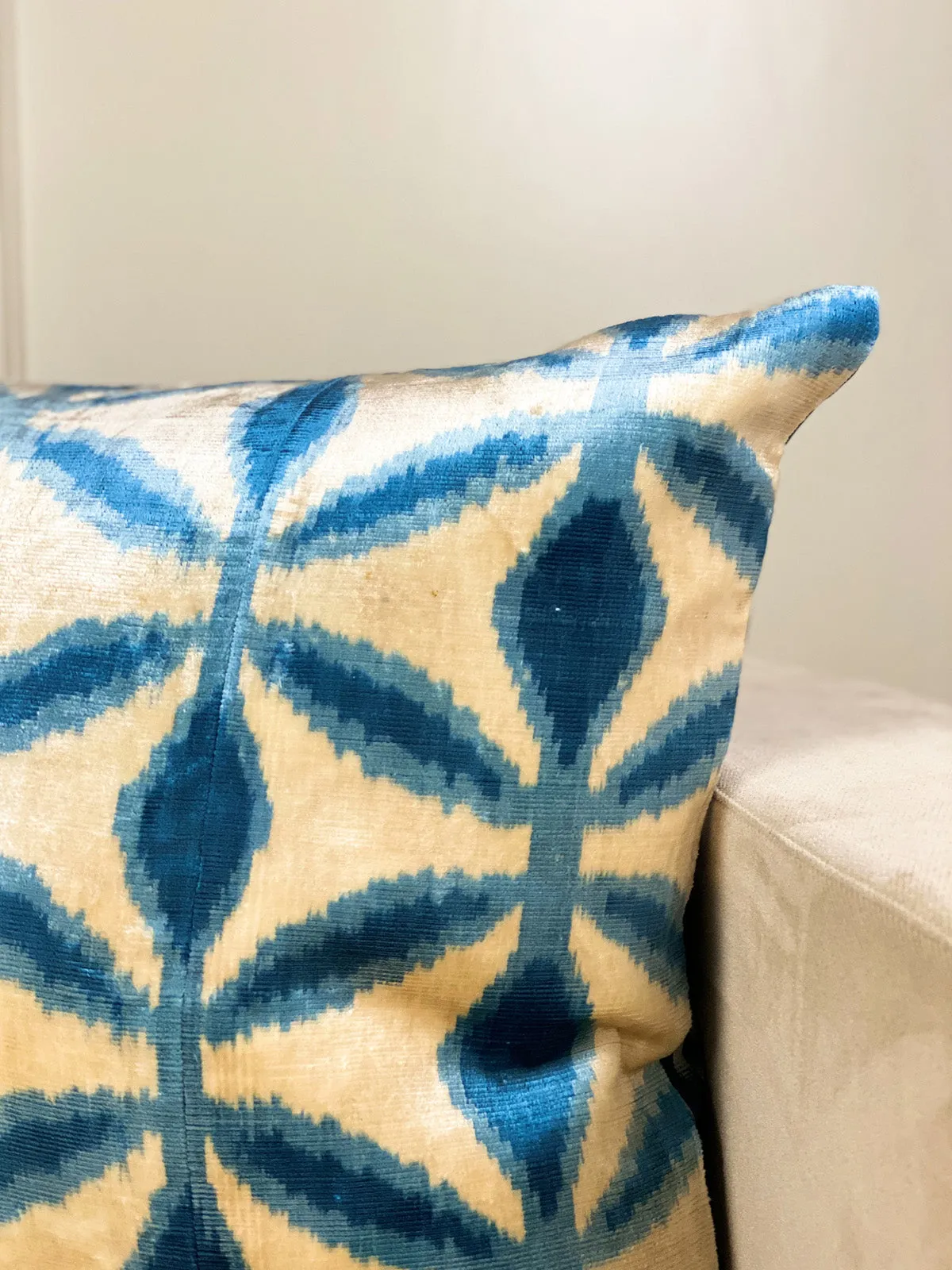Luxe Ocean Breeze Square Pillow Cover